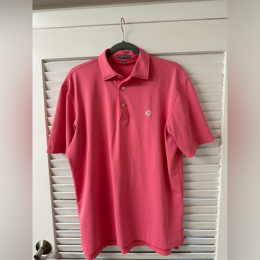 ⛳️ Peter Millar Summer Comfort Golf Polo – Country Club of Charleston – Size M